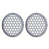 Advanblack x XBS Color Matched HEX 6.5'' Speaker Grills(2 pcs) Fit for Harley Touring Lower Fairing 6 1/2 Speakers (Gauntlet Grey Metallic) view 2