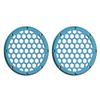 Advanblack x XBS Color Matched HEX 6.5'' Speaker Grills(2 pcs) Fit for Harley Touring Lower Fairing 6 1/2 Speakers (Tahitian Teal) view 2