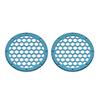 Advanblack x XBS Color Matched HEX 6.5'' Speaker Grills(2 pcs) Fit for Harley Touring Lower Fairing 6 1/2 Speakers (Tahitian Teal) view 3