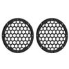 Advanblack x XBS Color Matched HEX 6.5'' Speaker Grills(2 pcs) Fit for Harley Touring Lower Fairing 6 1/2 Speakers (Billet Silver) view 4