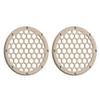Advanblack x XBS Color Matched HEX 6.5'' Speaker Grills(2 pcs) Fit for Harley Touring Lower Fairing 6 1/2 Speakers (Sand Camo Denim) view 2