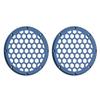 Advanblack x XBS Color Matched HEX 6.5'' Speaker Grills(2 pcs) Fit for Harley Touring Lower Fairing 6 1/2 Speakers (Dark Blue Pearl) view 2