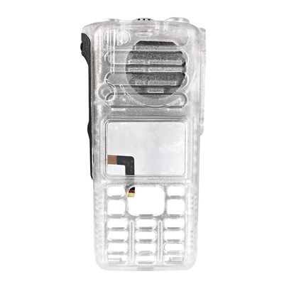 VBLL Colorful Aftermarket Repair Kit Case Cover Housing for Motorola XPR7550 XPR7580 XIR P8668 XIR P8660 DP4800 DP4801 DGP8550 DGP5550 Radio (Transparent)