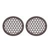 Advanblack x XBS Color Matched HEX 6.5'' Speaker Grills(2 pcs) Fit for Harley Touring Lower Fairing 6 1/2 Speakers (Midnight Crimson) view 3