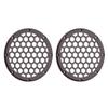 Advanblack x XBS Color Matched HEX 6.5'' Speaker Grills(2 pcs) Fit for Harley Touring Lower Fairing 6 1/2 Speakers (Black Cherry) view 2