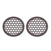 Advanblack x XBS Color Matched HEX 6.5'' Speaker Grills(2 pcs) Fit for Harley Touring Lower Fairing 6 1/2 Speakers (Black Cherry) view 3