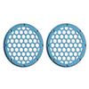 Advanblack x XBS Color Matched HEX 6.5'' Speaker Grills(2 pcs) Fit for Harley Touring Lower Fairing 6 1/2 Speakers (Daytona Blue) view 2