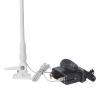 UAYESOK VHF Marine Base Antenna 48 Inch Fiberglass Waterproof Boat Antenna W/7m RG-58U Cable Adjustable Ratchet Fixed Mount view 4