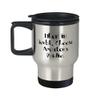 Gag Amateur Radio s, When in Doubt, Choose Amateur Radio, Amateur Radio Travel Mug From view 1