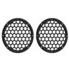 Advanblack x XBS Color Matched HEX 6.5'' Speaker Grills(2 pcs) Fit for Harley Touring Lower Fairing 6 1/2 Speakers (Brilliant Silver) view 4