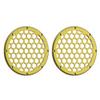 Advanblack x XBS Color Matched HEX 6.5'' Speaker Grills(2 pcs) Fit for Harley Touring Lower Fairing 6 1/2 Speakers (Eagle Eye) view 2