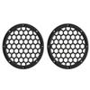 Advanblack x XBS Color Matched HEX 6.5'' Speaker Grills(2 pcs) Fit for Harley Touring Lower Fairing 6 1/2 Speakers (Silver Fortune) view 4