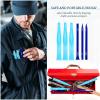 Honoson 6 Pcs Non-scratch Plastic Scraper Cleaning Tool, Blue Color view 4