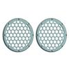 Advanblack x XBS Color Matched HEX 6.5'' Speaker Grills(2 pcs) Fit for Harley Touring Lower Fairing 6 1/2 Speakers (Spruce) view 2