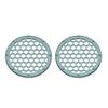 Advanblack x XBS Color Matched HEX 6.5'' Speaker Grills(2 pcs) Fit for Harley Touring Lower Fairing 6 1/2 Speakers (Spruce) view 3