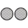 Advanblack x XBS Color Matched HEX 6.5'' Speaker Grills(2 pcs) Fit for Harley Touring Lower Fairing 6 1/2 Speakers (Black Jack Metallic) view 1
