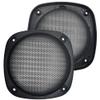 2 Pcs for 5 Inch High Grade Square Speaker Grill Cover 5" Car Audio Decorative Circle Metal Mesh Grill Protection Net 137.5x137.5mm/5.41x5.41in view 1