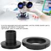 070 Camera Microscope Adapter Ring Portable 23.2mm Microscope T Mount Extension Tube T2 Mount Adapter Ring for Nikon F Mount Camera Microscope Lens Adapter Ring for Nikon view 3