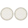 Advanblack x XBS Color Matched HEX 6.5'' Speaker Grills(2 pcs) Fit for Harley Touring Lower Fairing 6 1/2 Speakers (Morocco Gold Pearl) view 1