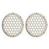 Advanblack x XBS Color Matched HEX 6.5'' Speaker Grills(2 pcs) Fit for Harley Touring Lower Fairing 6 1/2 Speakers (Morocco Gold Pearl) view 2