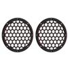 Advanblack US Stock x XBS Color Matched HEX 6.5'' Speaker Grills(2 pcs) Fit for Harley Touring Lower Fairing 6 1/2 Speakers (Wicked Red Denim) view 4