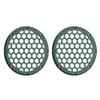 Advanblack x XBS Color Matched HEX 6.5'' Speaker Grills(2 pcs) Fit for Harley Touring Lower Fairing 6 1/2 Speakers (Deep Jade Pearl) view 2