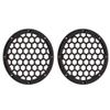 Advanblack x XBS Color Matched HEX 6.5'' Speaker Grills(2 pcs) Fit for Harley Touring Lower Fairing 6 1/2 Speakers (Red Hot Sunglo) view 4