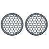 Advanblack x XBS Color Matched HEX 6.5'' Speaker Grills(2 pcs) Fit for Harley Touring Lower Fairing 6 1/2 Speakers (Billiard Teal) view 1