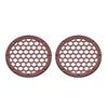Advanblack US Stock x XBS Color Matched HEX 6.5'' Speaker Grills(2 pcs) Fit for Harley Touring Lower Fairing 6 1/2 Speakers (Stiletto Red) view 3