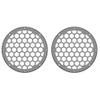 Advanblack US Stock x XBS Color Matched HEX 6.5'' Speaker Grills(2 pcs) Fit for Harley Touring Lower Fairing 6 1/2 Speakers (Charcoal Denim) view 1