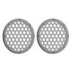 Advanblack US Stock x XBS Color Matched HEX 6.5'' Speaker Grills(2 pcs) Fit for Harley Touring Lower Fairing 6 1/2 Speakers (Charcoal Denim) view 2