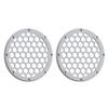 Advanblack US Stock x XBS Color Matched HEX 6.5'' Speaker Grills(2 pcs) Fit for Harley Touring Lower Fairing 6 1/2 Speakers (Charcoal Pearl) view 2