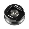 FEICHAO Universal Cold Shoe Mount Mic to Flash Adapter with 1/4" Thread Hole for Camera Camcorder Rigs Flash LED Monitor (for Flash to Mic) view 1