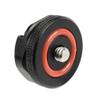 FEICHAO Universal Cold Shoe Mount Mic to Flash Adapter with 1/4" Thread Hole for Camera Camcorder Rigs Flash LED Monitor (for Flash to Mic) view 3