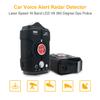 Anti-Police 360 Degree Radar Detector Scanning Advanced Voice Alert Laser Car V8 Radar Detector 12V 360 Degree Scanning Advanced Voice Sound Universal view 4