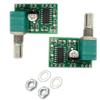 Kiro&Seeu 2PCS PAM8403 3W Stereo Audio Power Amplifier Board Module Super Mini DC 5V with Volume Control Potentionmeter Dual-Channel(AM8403-MD-2P) view 2