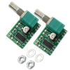 Kiro&Seeu 2PCS PAM8403 3W Stereo Audio Power Amplifier Board Module Super Mini DC 5V with Volume Control Potentionmeter Dual-Channel(AM8403-MD-2P) view 4
