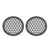 Advanblack x XBS Color Matched HEX 6.5'' Speaker Grills(2 pcs) Fit for Harley Touring Lower Fairing 6 1/2 Speakers (Black Forest) view 3