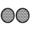 Advanblack x XBS Color Matched HEX 6.5'' Speaker Grills(2 pcs) Fit for Harley Touring Lower Fairing 6 1/2 Speakers (Black Forest) view 4