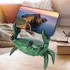 2 in 1 Phone Stand+Bluetooth Speaker, Crab Shape Bracket 360 Degree Surround Speaker Creative Desktop Decoration (Green) view 3