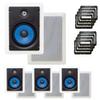 Legrand MS3651 3000 Series 6.5" in-Wall Speakers Case Pack 4 Pair 8 Speakers Total with in Wall Mounting Brackets view 1