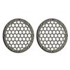 Advanblack x XBS Color Matched HEX 6.5'' Speaker Grills(2 pcs) Fit for Harley Touring Lower Fairing 6 1/2 Speakers (Hard Candy Black Gold Flake) view 2