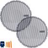 Memphis Audio - Two BRMG12 12" 12" High Excursion Subwoofer Grills for Select Subwoofers view 1