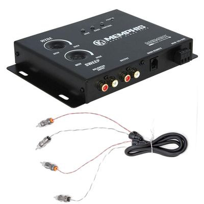 Memphis - MEMBX Bass Restoration Processor and 1 UTPF-3 3-Foot, 2-Channel Ultra Twisted Pair Interconnect Cables