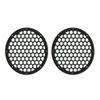 Advanblack x XBS Color Matched 2PCS Covers HEX 8'' Speaker Grills Fit for Harley Touring Saddlebag Lids Tour Trunk Pack Lid with 8 inch Speakers (Radioactive Green) view 4