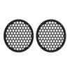 Advanblack x XBS Color Matched 2PCS Covers HEX 8'' Speaker Grills Fit for Harley Touring Saddlebag Lids Tour Trunk Pack Lid with 8 inch Speakers (Crimson Red Sunglo) view 4