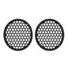 Advanblack x XBS Color Matched 2PCS Covers HEX 8'' Speaker Grills Fit for Harley Touring Saddlebag Lids Tour Trunk Pack Lid(Snake Venom) view 4