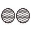 Advanblack US Stock x XBS Color Matched 2PCS Covers HEX 8'' Speaker Grills Fit for Harley Touring Saddlebag Lids Tour Trunk Pack Lid with 8 inch Speakers (Billiard Burgundy) view 3