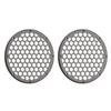 Advanblack x XBS Color Matched 2PCS Covers HEX 8'' Speaker Grills Fit for Harley Touring Saddlebag Lids Tour Trunk Pack Lid with 8 inch Speakers (Sumatra Brown) view 3