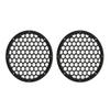 Advanblack x XBS Color Matched 2PCS Covers HEX 8'' Speaker Grills Fit for Harley Touring Saddlebag Lids Tour Trunk Pack Lid with 8 inch Speakers (Morocco Gold Pearl) view 4